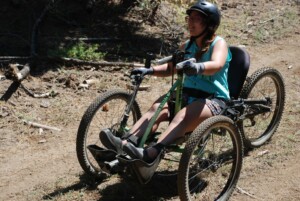 Central California Adaptive Sports Center - Participant In All Terrain Wheelchair
