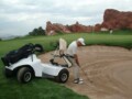 SoloRider Golf Car On The Course